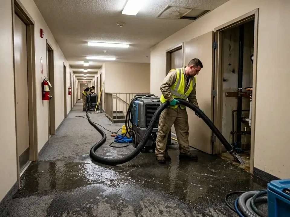 multi-unit-apartment-hallway-f-005 — frequently asked questions, Emergency Burst Pipe Water Extraction & Removal in Heath, OH